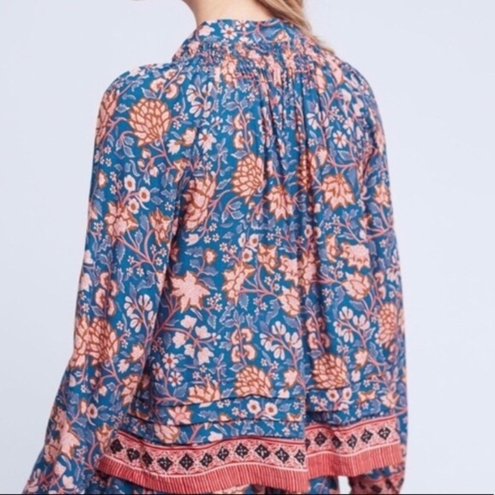 ANTHROPOLOGIE Nat by Natalie Martin Lola Blouse - Picture 2 of 6